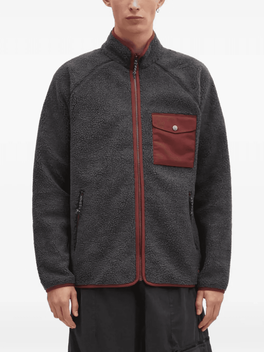 zip-up sweatshirt - Image 1