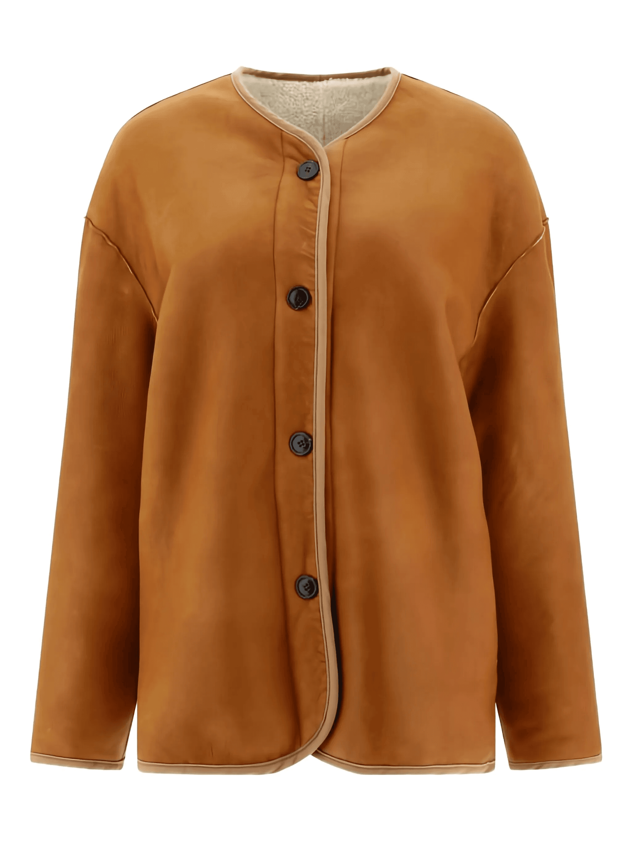 reversible shearling jacket - Image 1