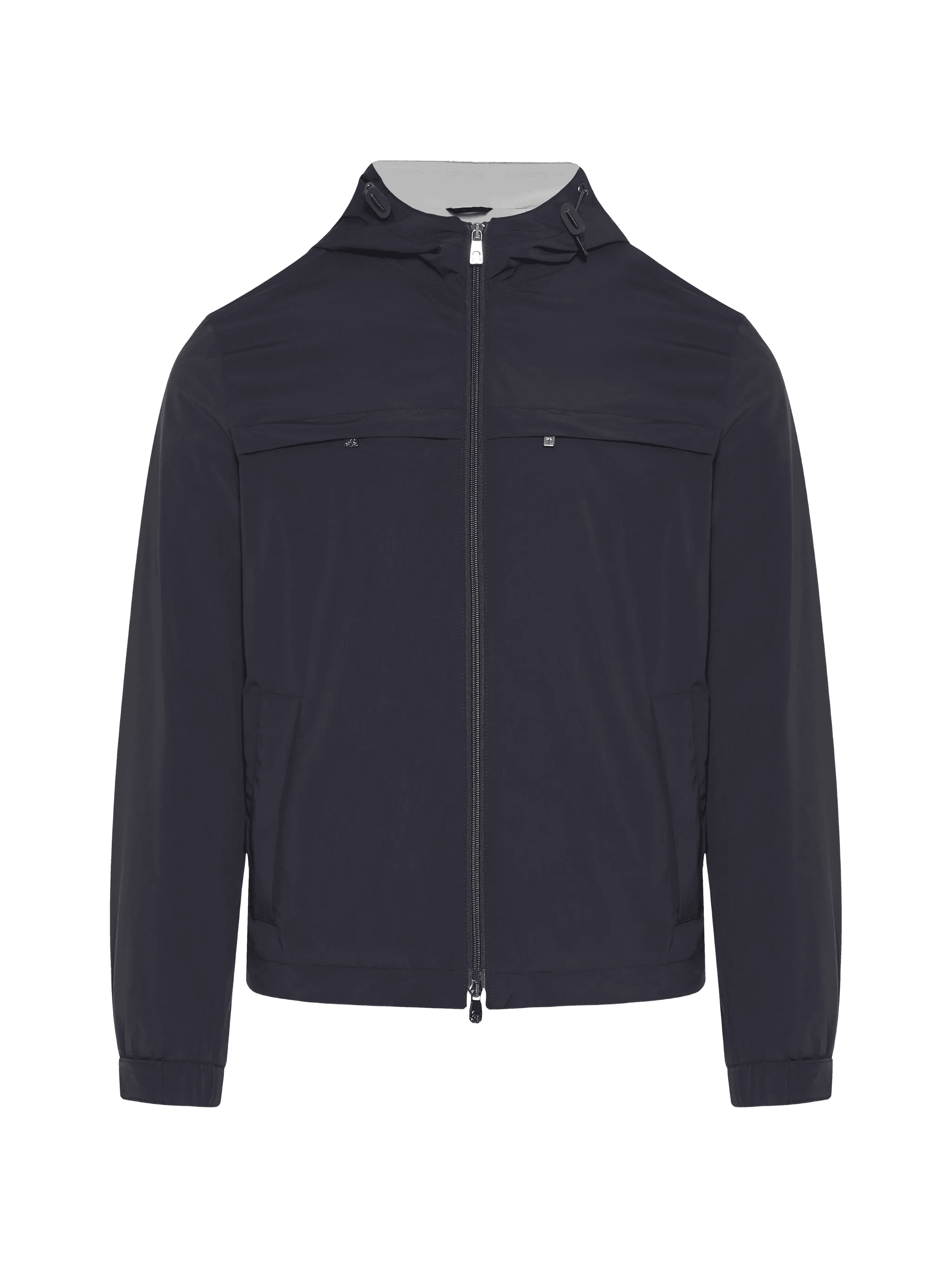 zip-pocket hooded jacket - Image 1