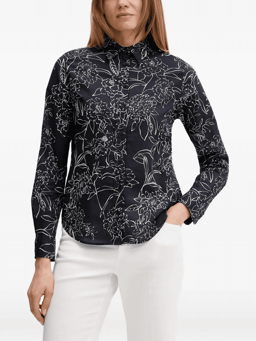 floral buttoned shirt - Image 1