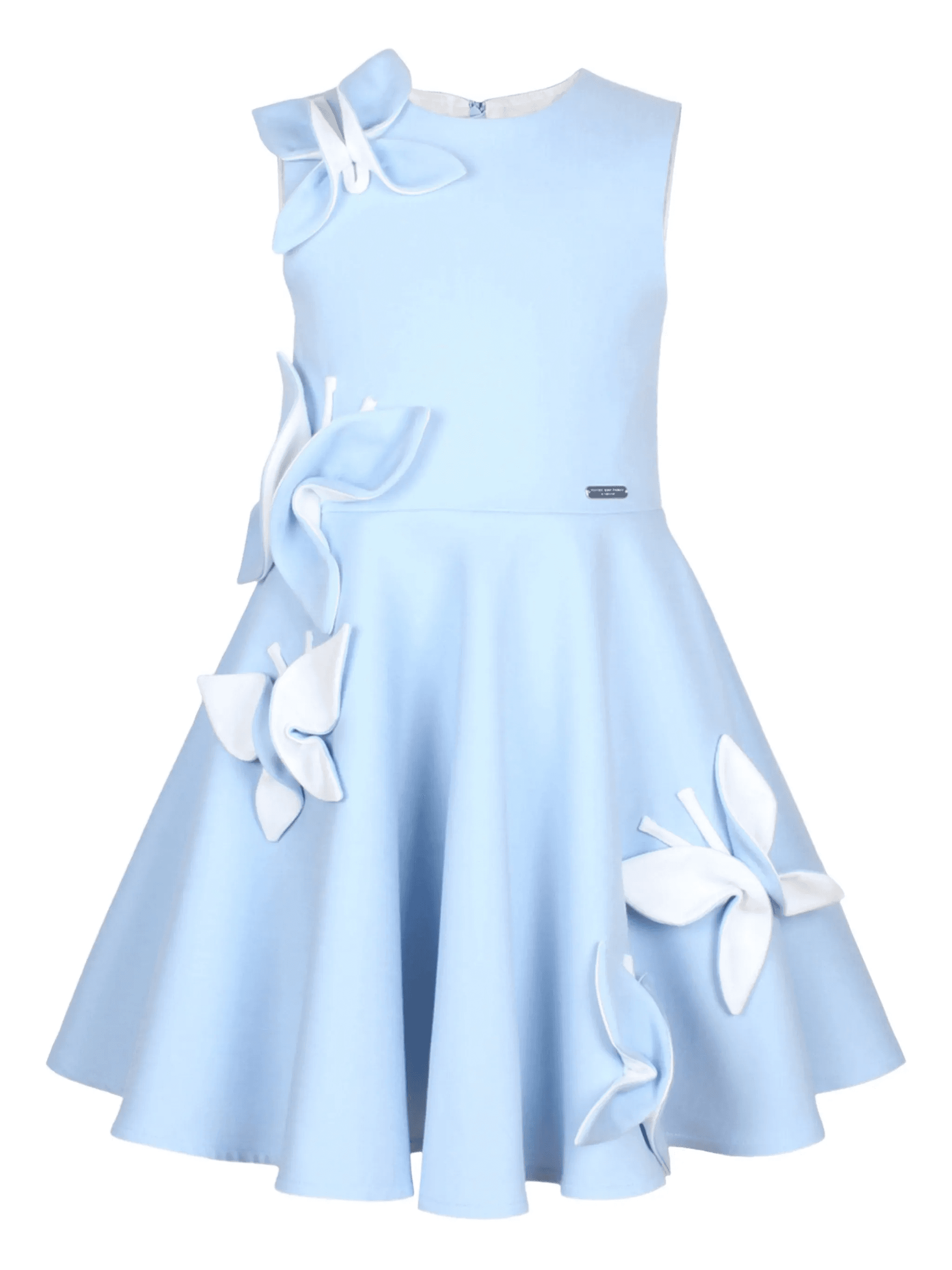 butterfly appliqué dress - Image 1