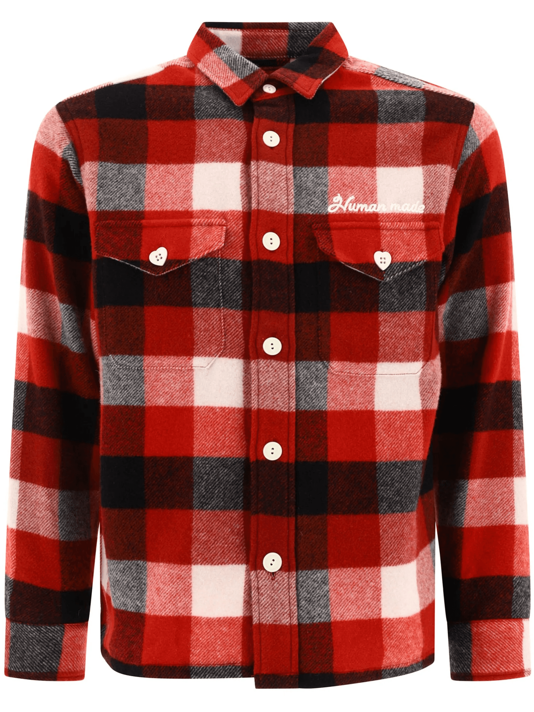checked print shirt - Image 1