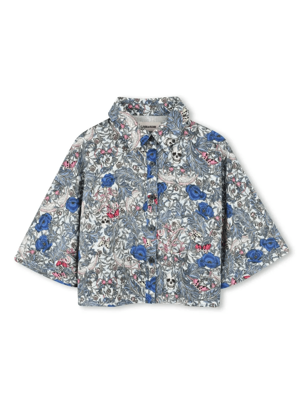 graphic-print blouse - Image 1