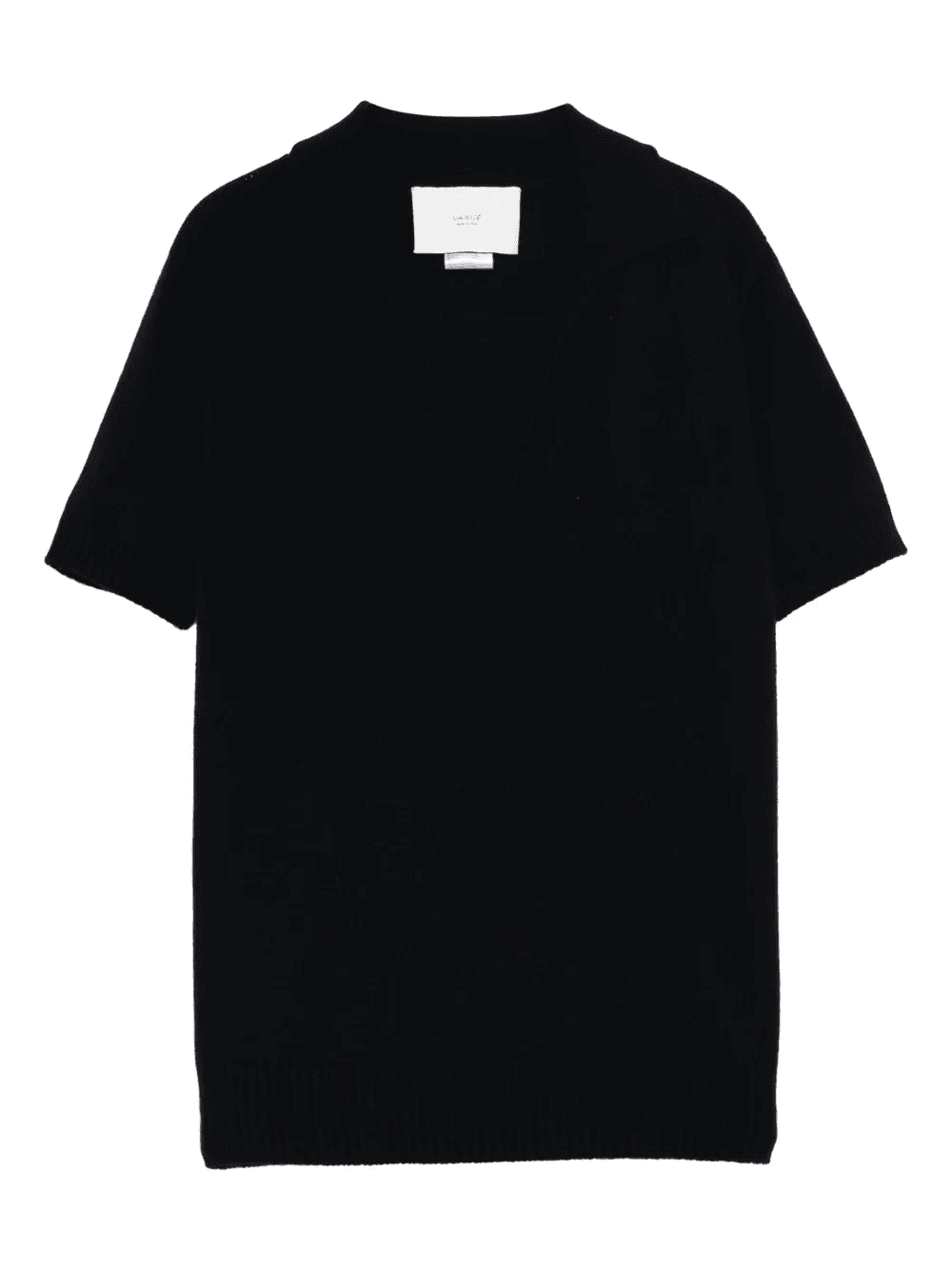 polo-collar knitted T-shirt - Image 1