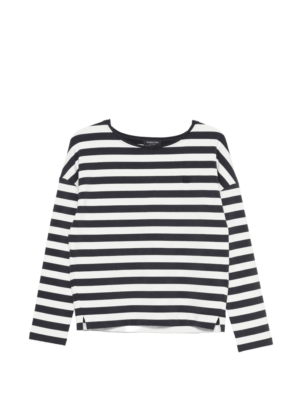 striped-pattern long-sleeve T-shirt - Image 1