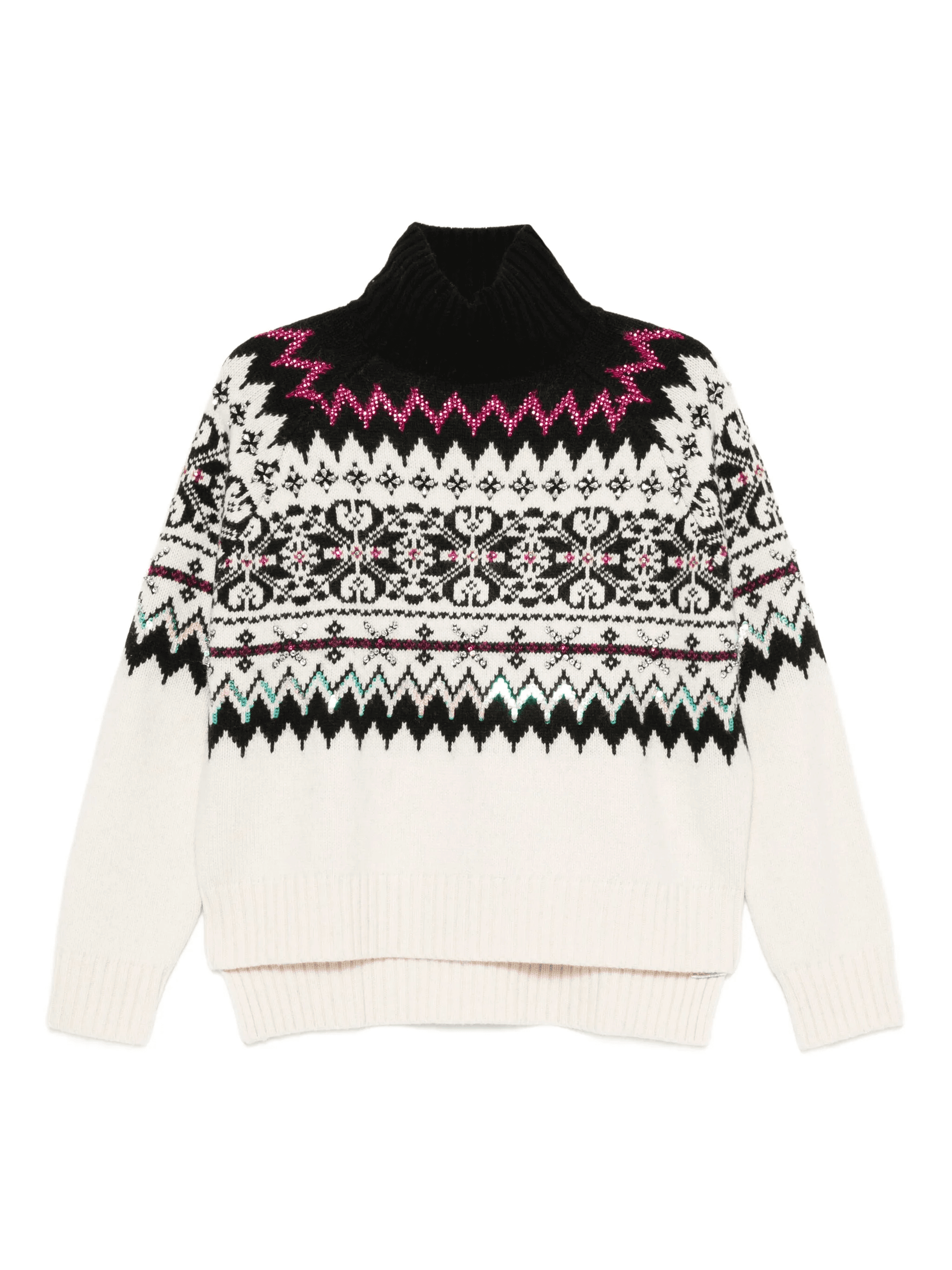 fair isle-knit jumper - Image 1