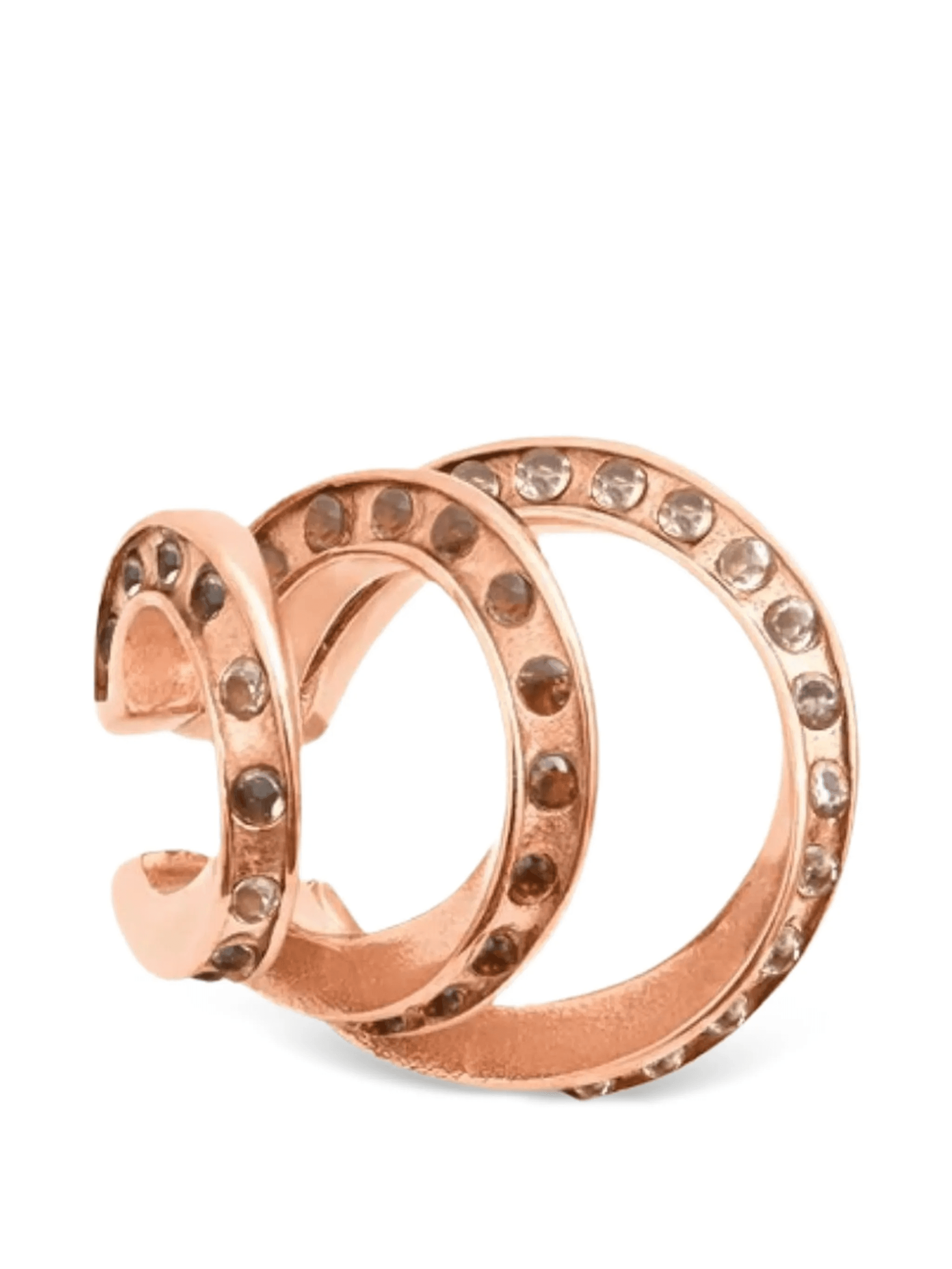 Star G coffee round ear cuff - Image 1