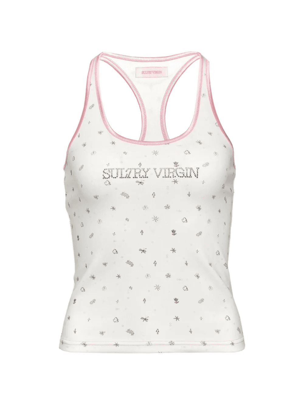 printed tank top - Image 1