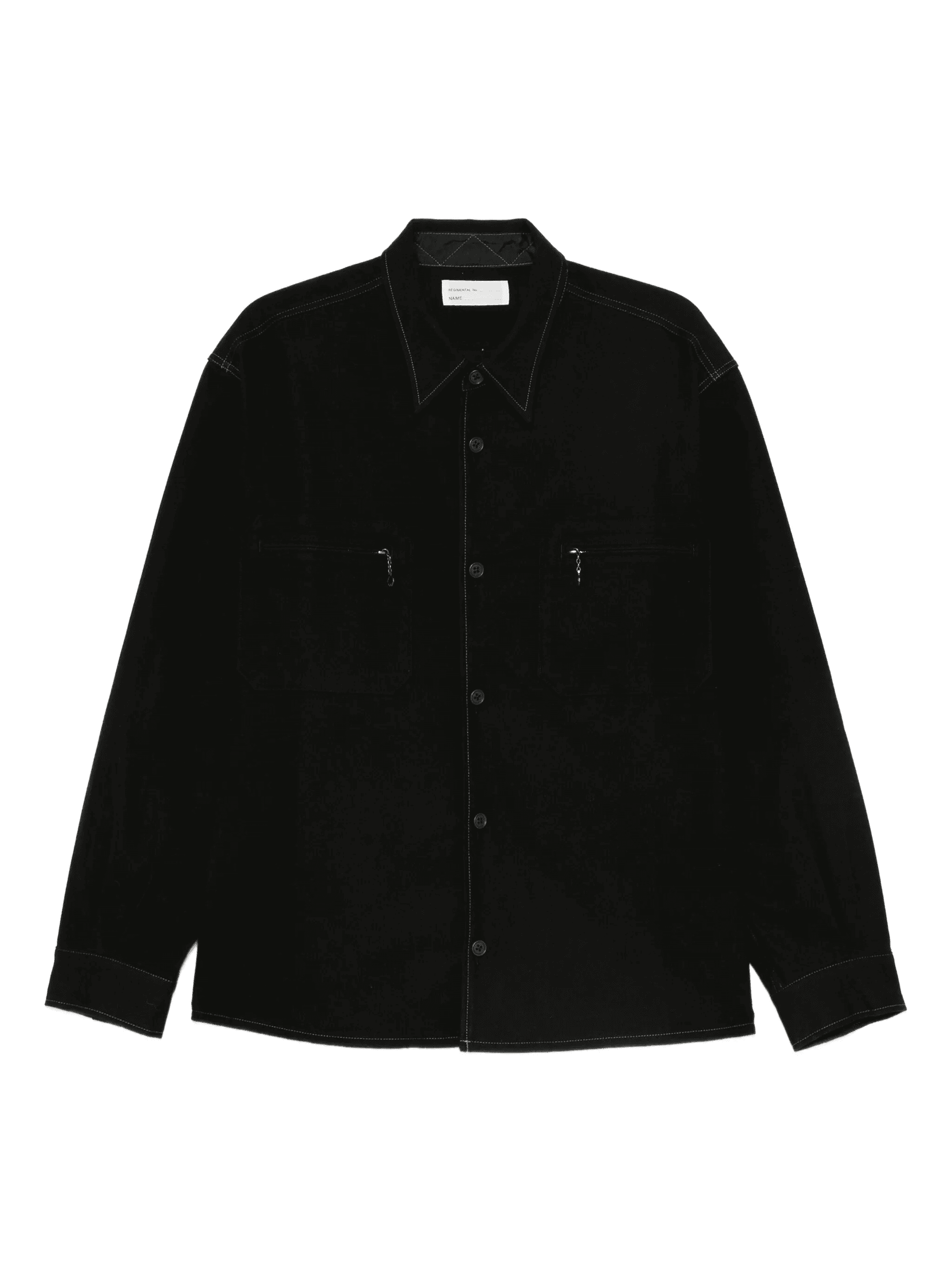 point-collar shirt - Image 1