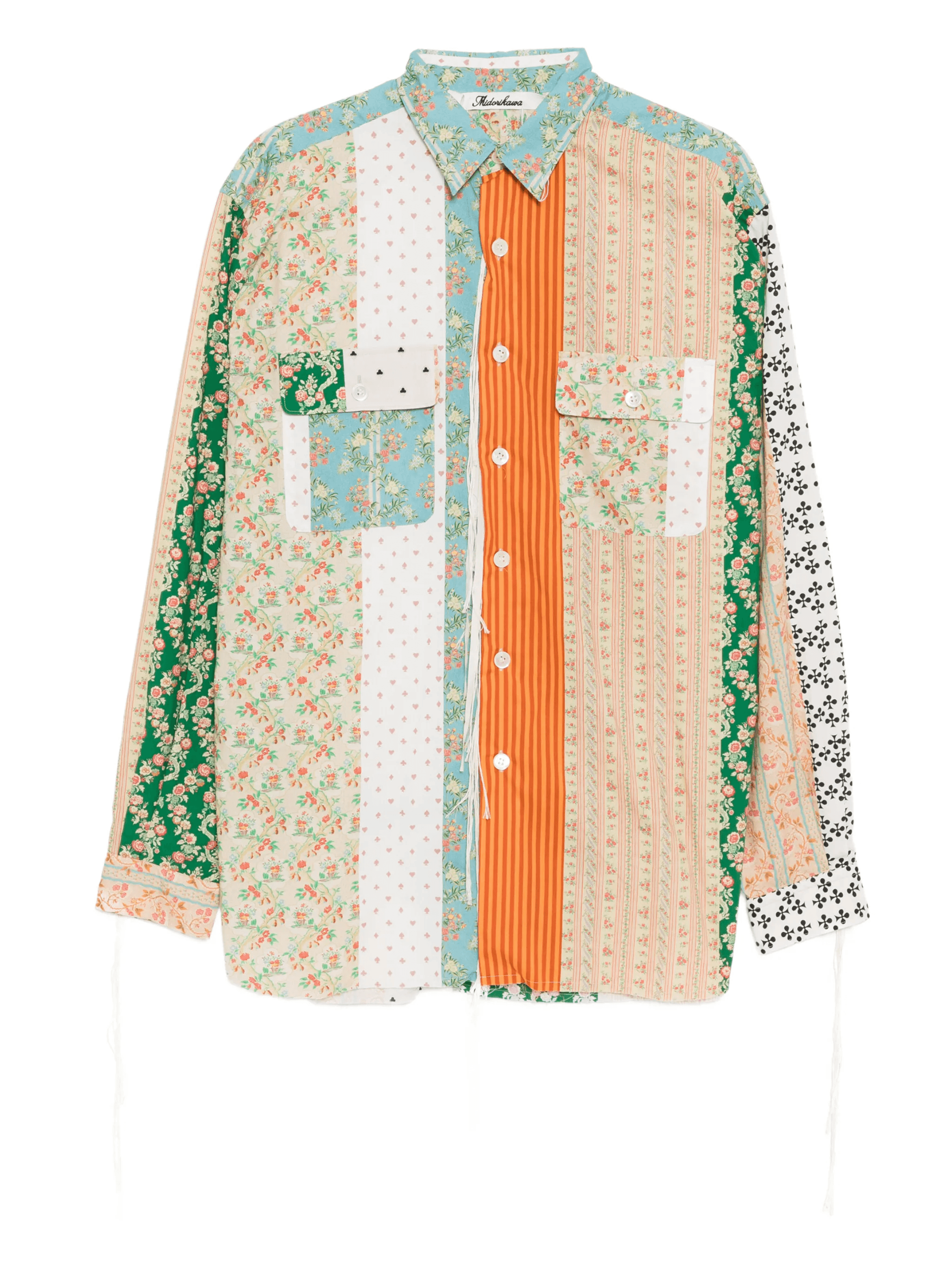patchwork pocket shirt - Image 1