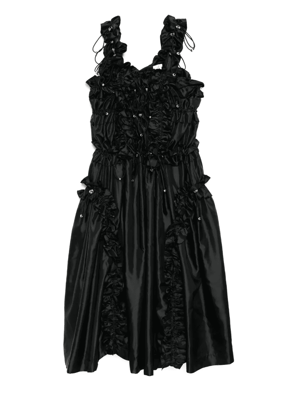 ruffle sleeveless dress - Image 1