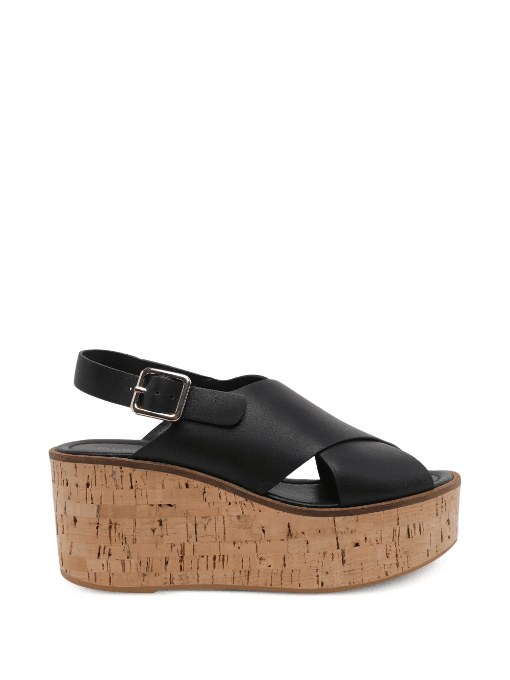 buckle-strap wedge-heel sandals - Image 1