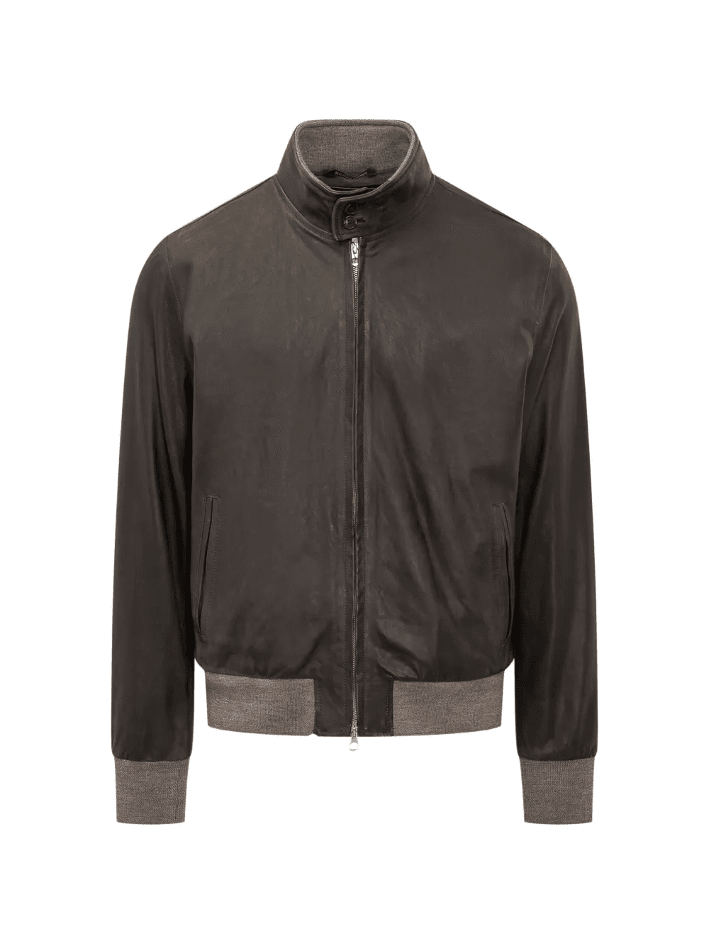 high-neck bomber jacket - Image 1