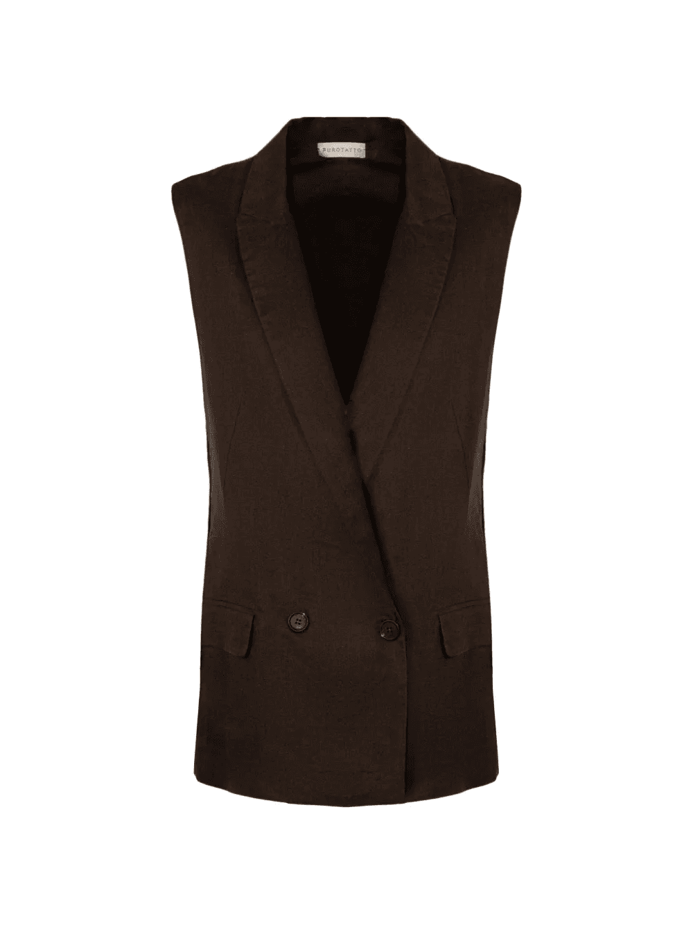 linen vest - Image 1
