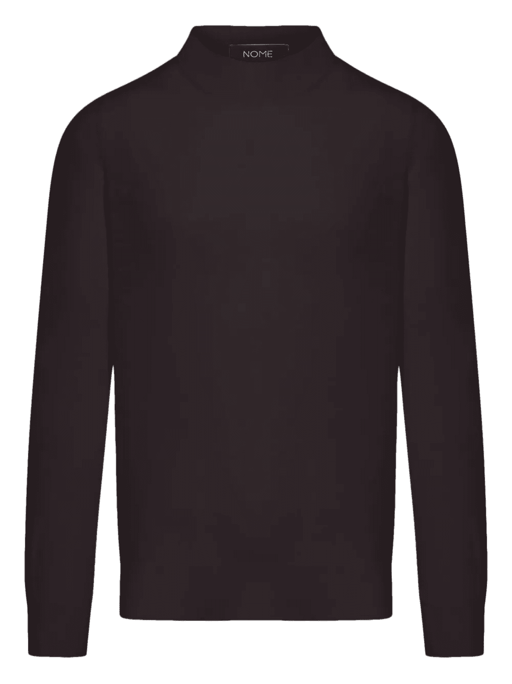 high-neck long-sleeve sweater - Image 1
