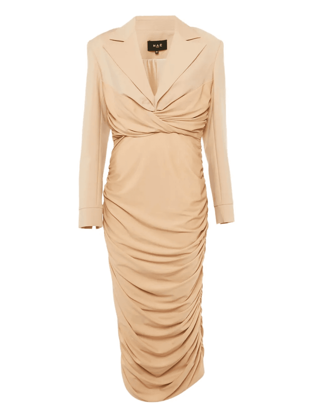 Fatal ruched midi dress - Image 1