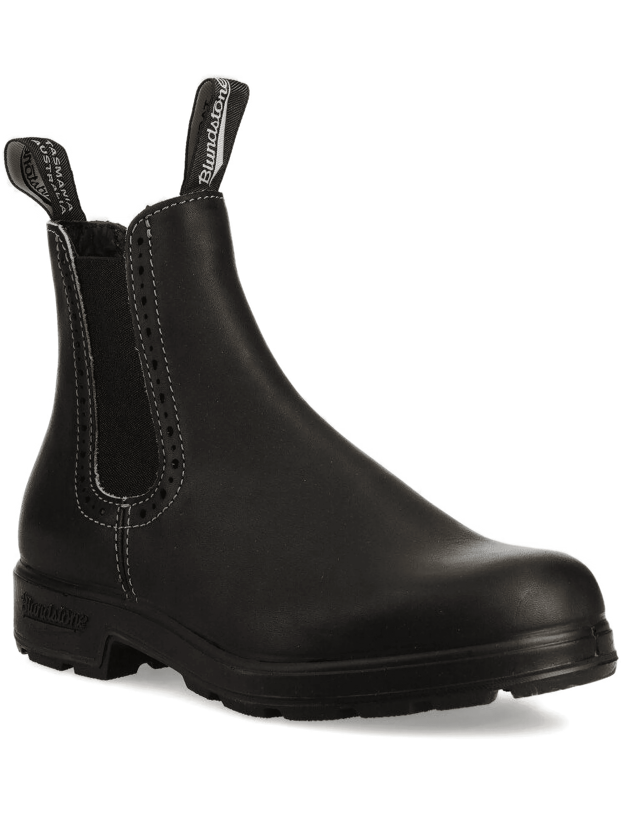 elastic-sided leather chelsea boots - Image 1