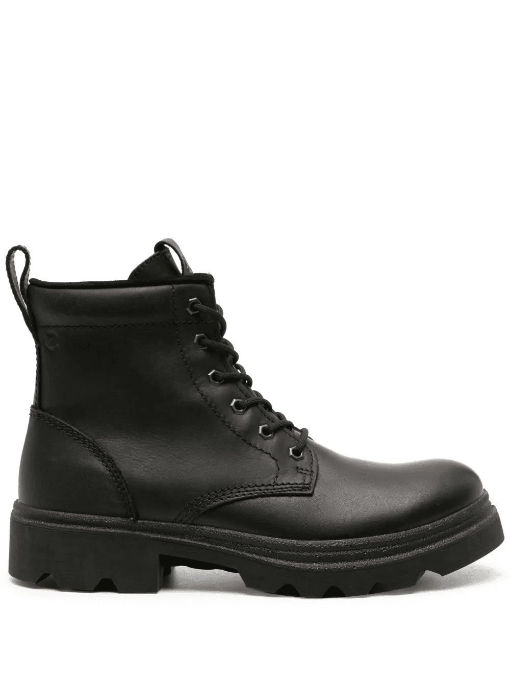 Grainer logo-embossed leather boots - Image 1