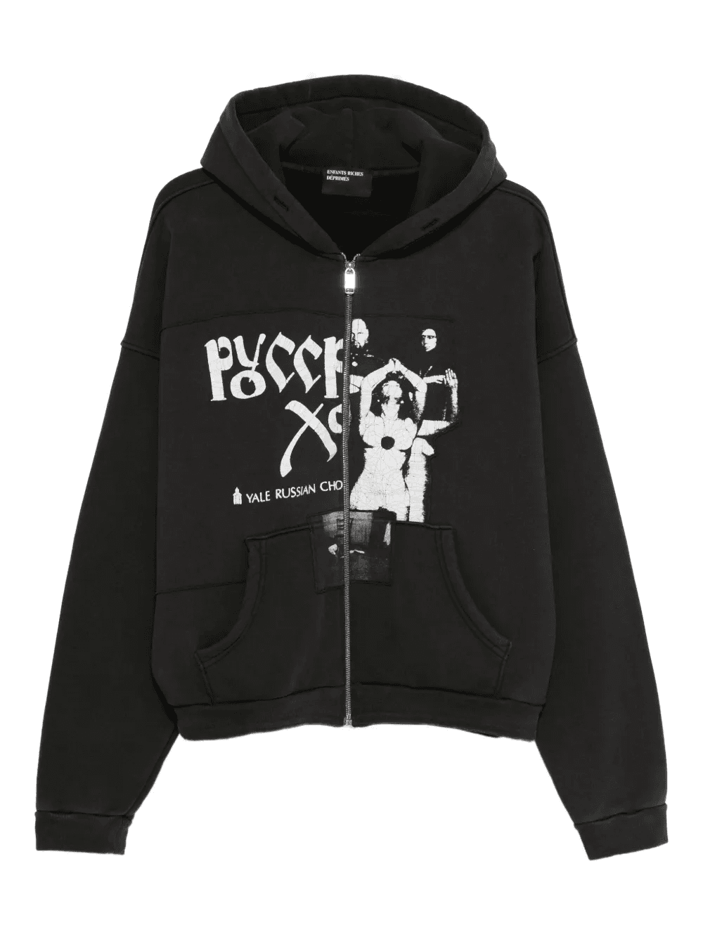 graphic hooded sweatshirt - Image 1