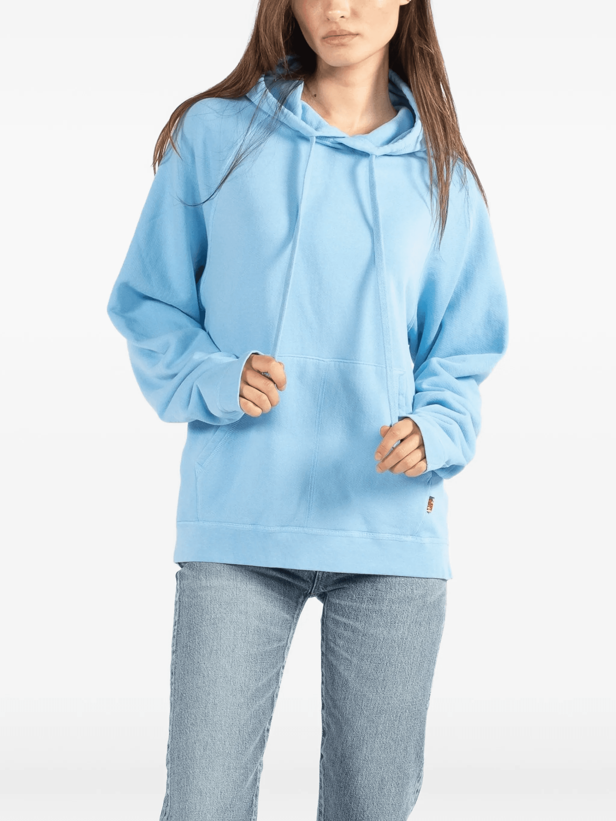 drawstring hooded hoodie - Image 1