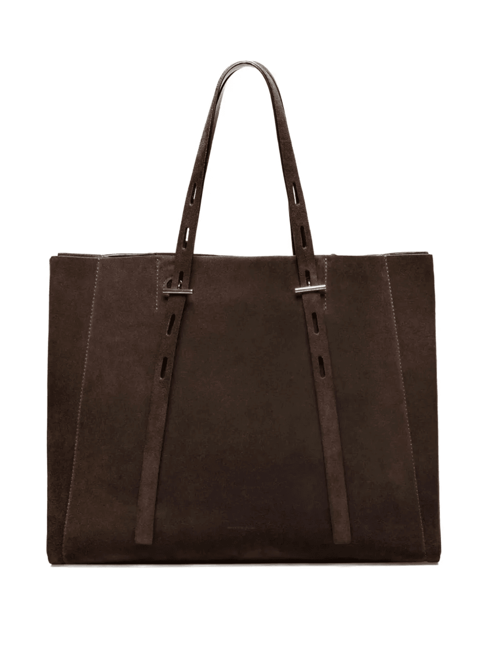 Paula adjustable suede shoulder bag - Image 1