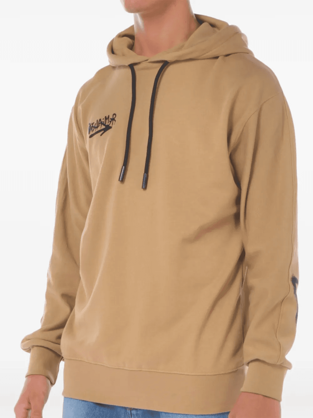 graffiti-print hoodie - Image 1