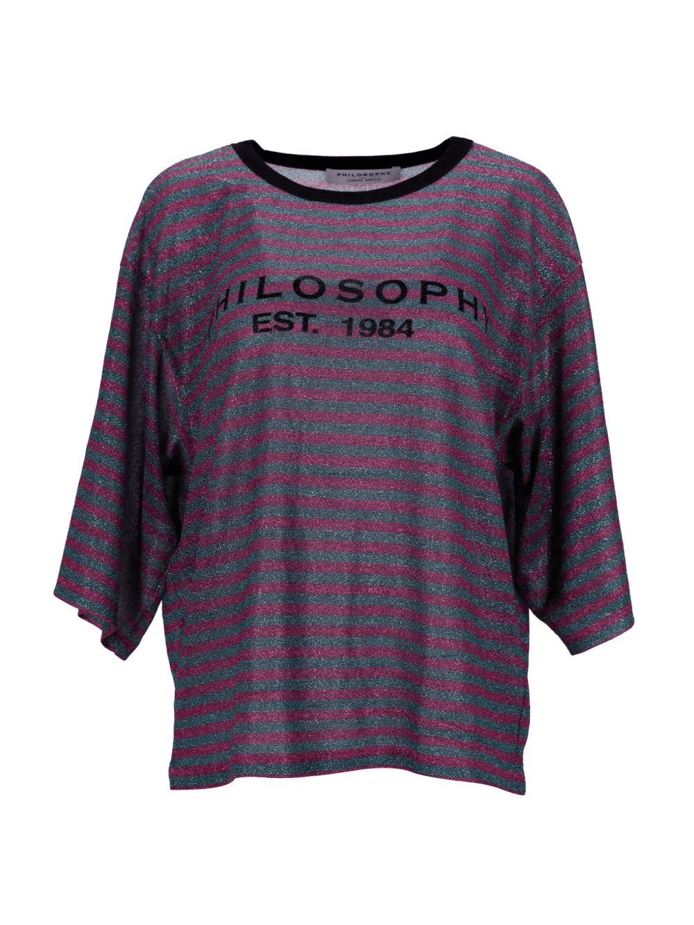 striped T-shirt - Image 1