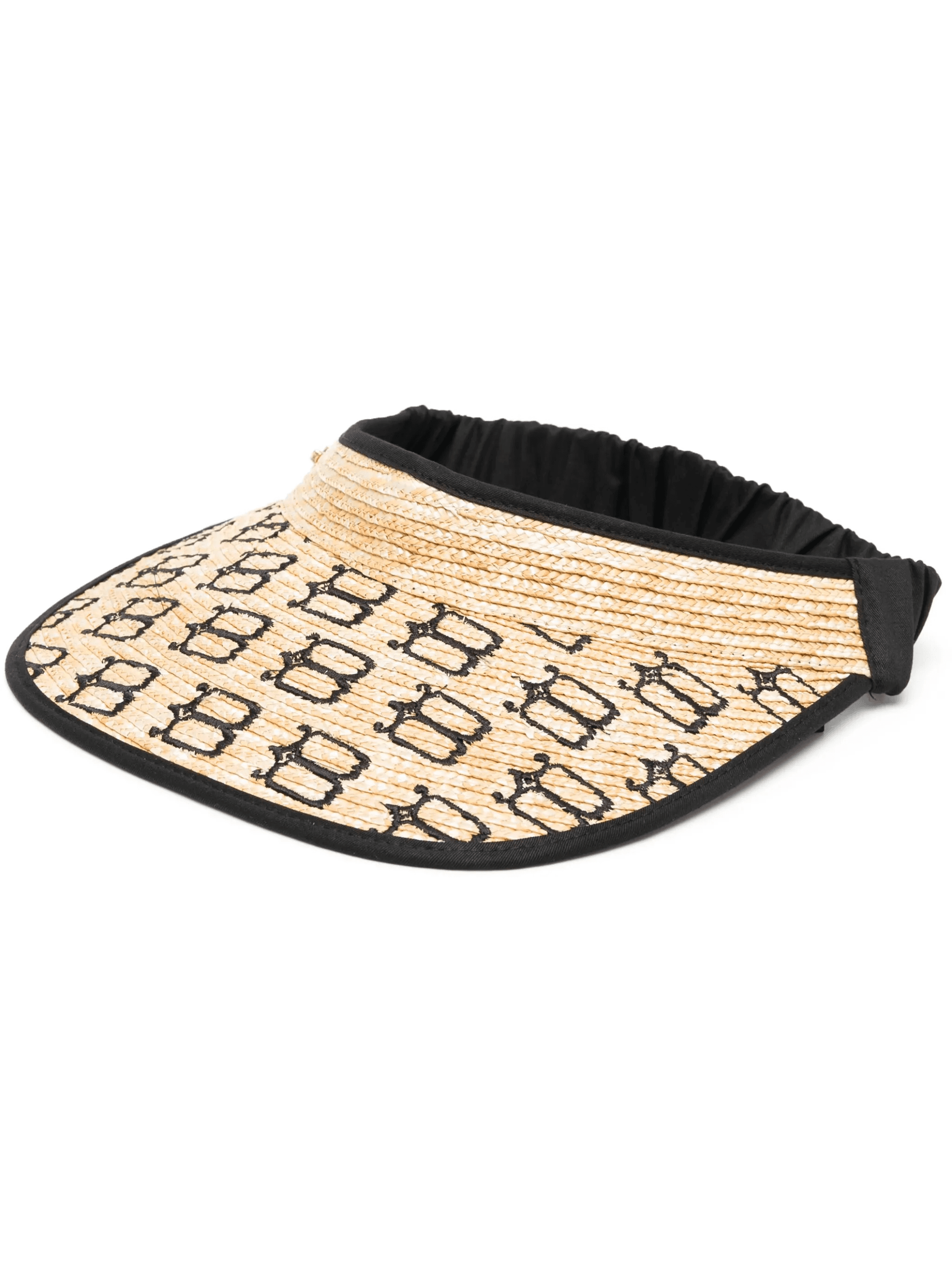 Visor B braided-straw visor - Image 1