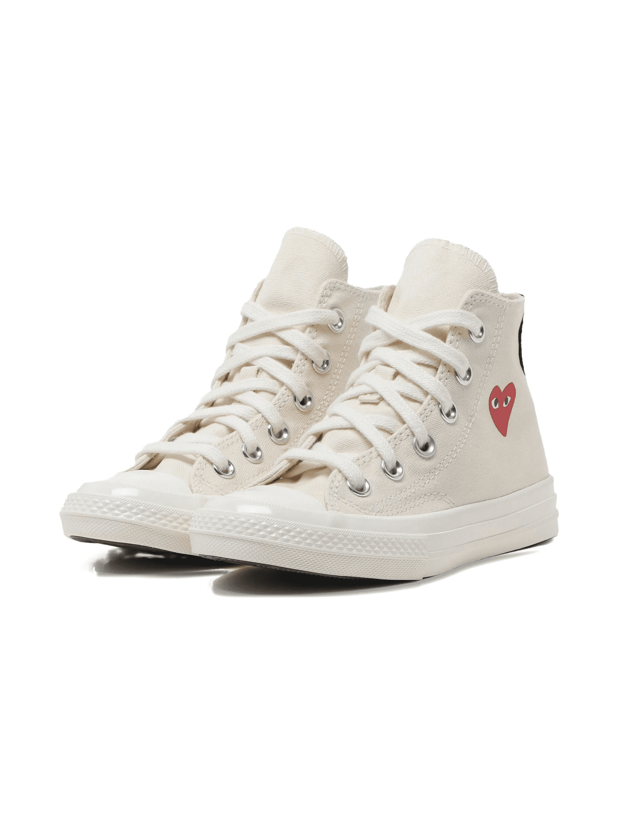 heart-logo high-top trainers - Image 1