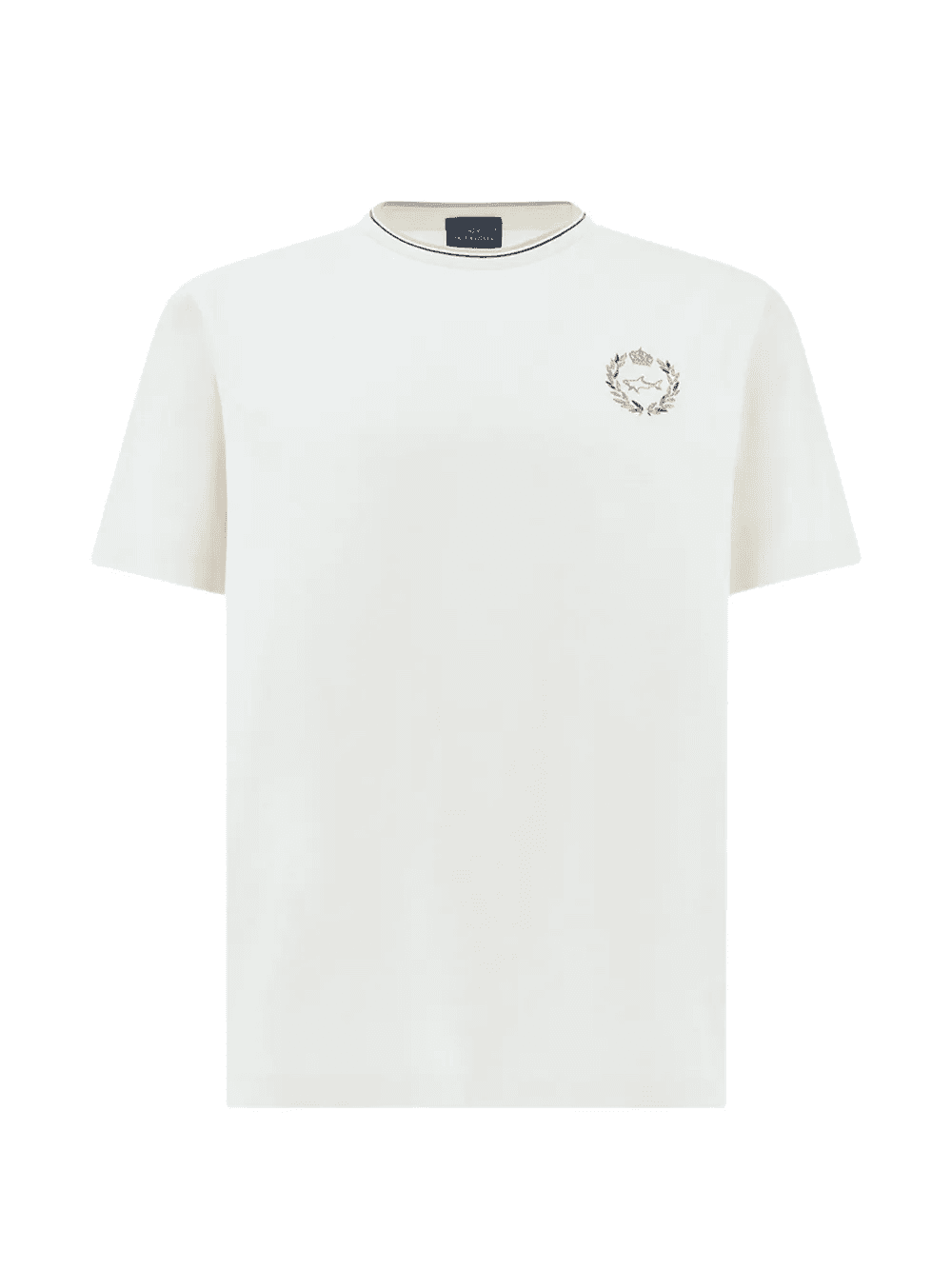 heraldic embroidery T-shirt - Image 1