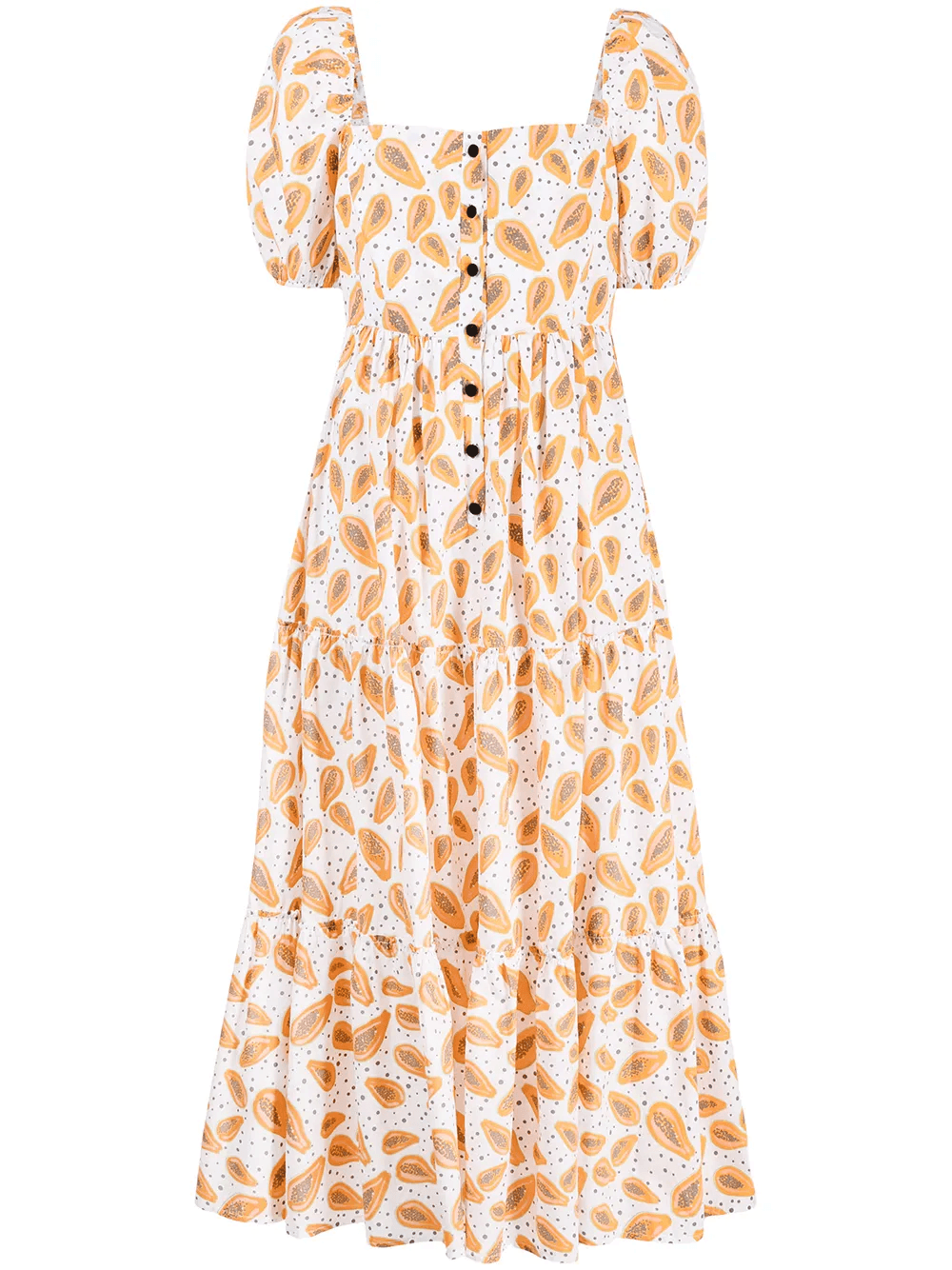 Play Praire papaya-print dress - Image 1