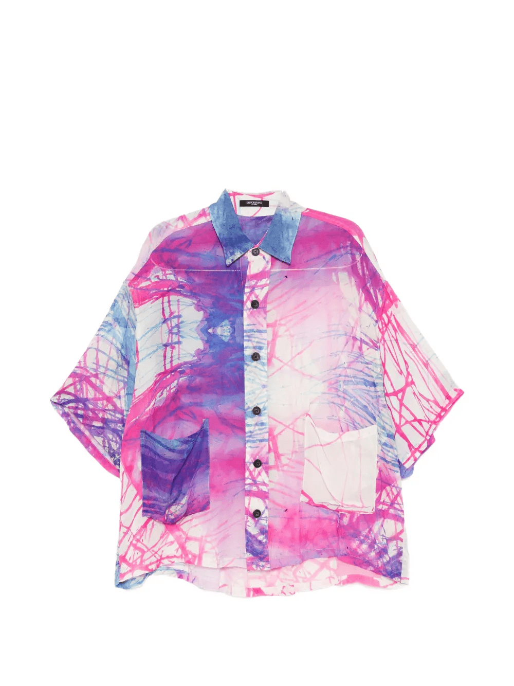graphic-print short-sleeve shirt - Image 1