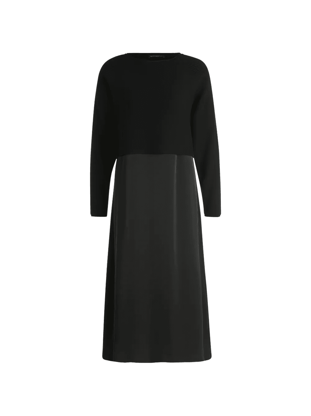 long-sleeve midi dress - Image 1