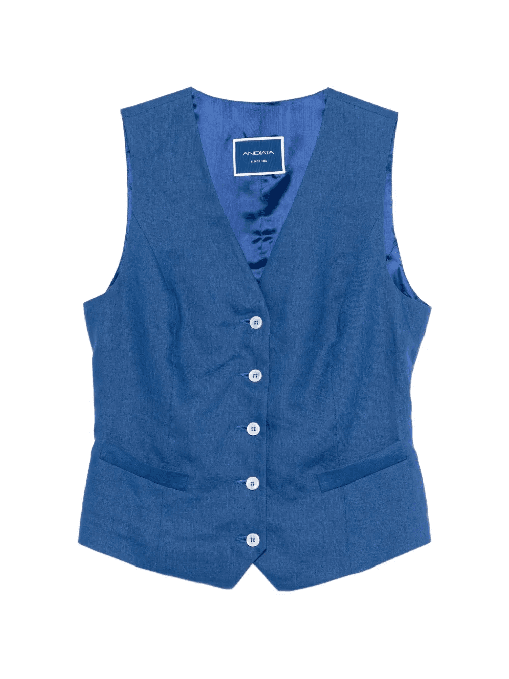 Maria V-neck waistcoat - Image 1