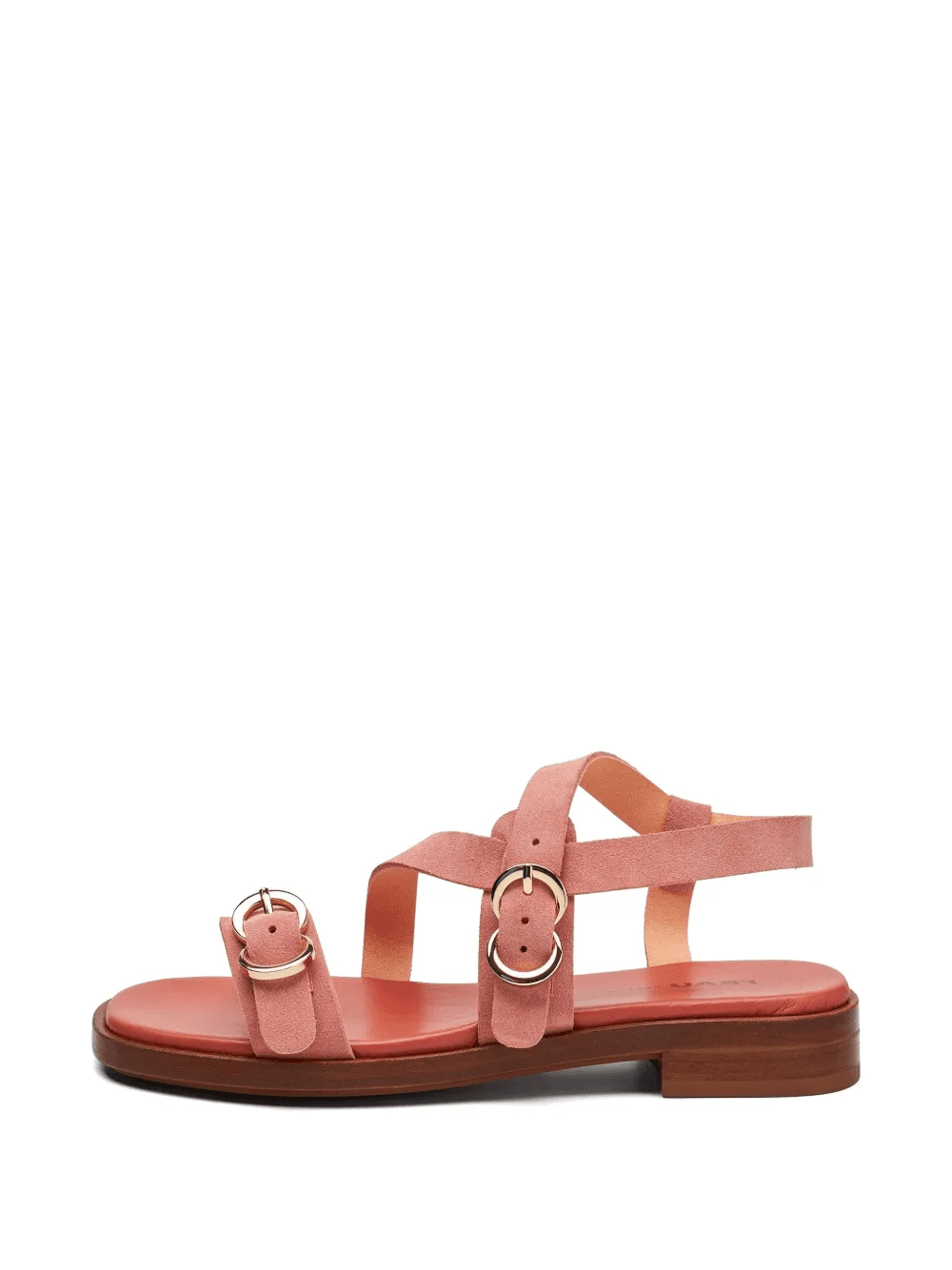 suede multi-strap sandals - Image 1