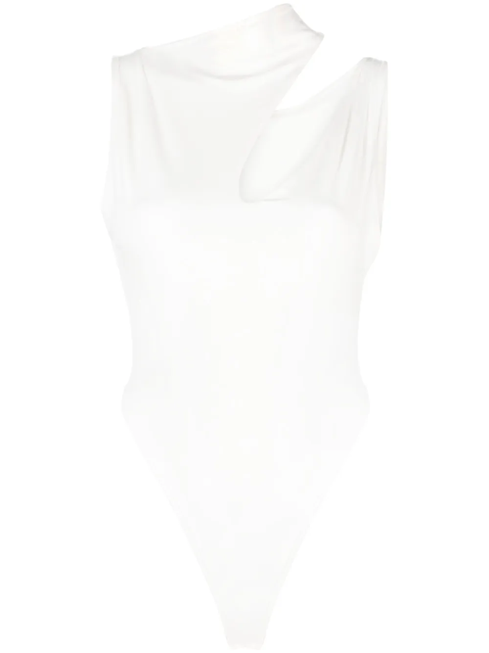 cutout jersey bodysuit - Image 1