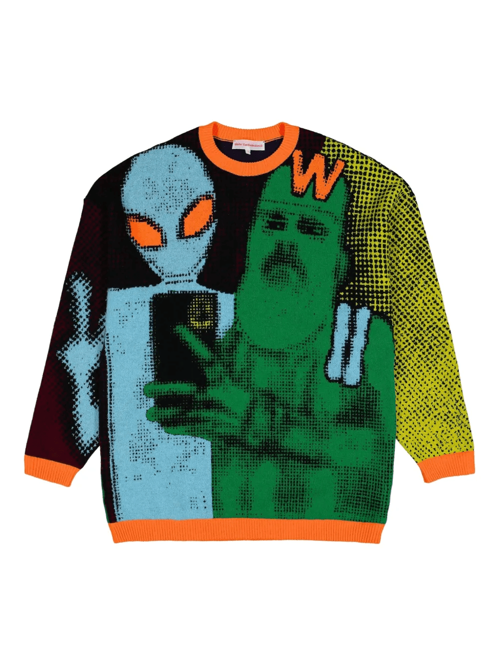 "We Come In Peace" jumper - Image 1
