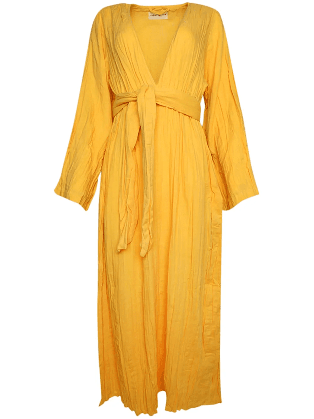 Blair V-neck cotton maxi dress - Image 1