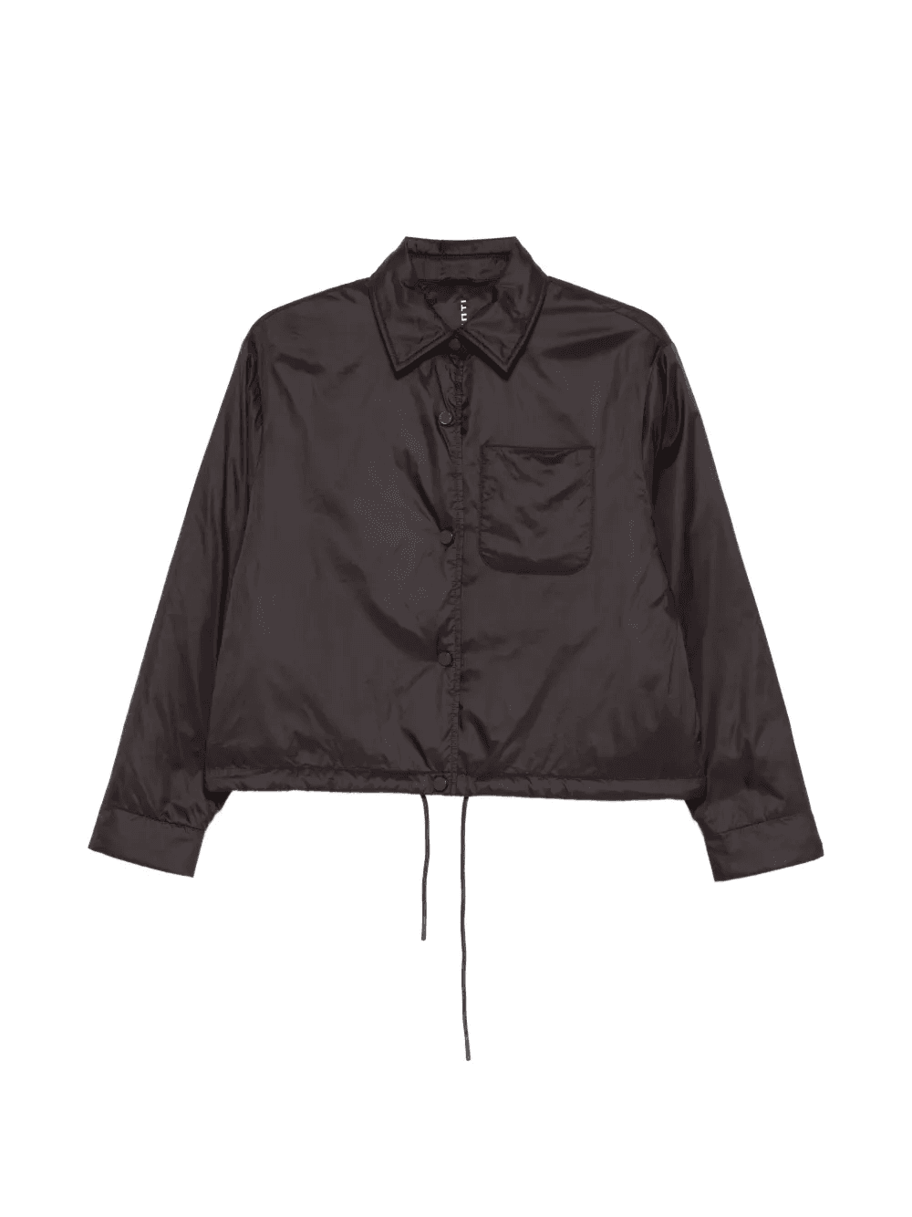 chest-pocket drawstring jacket - Image 1