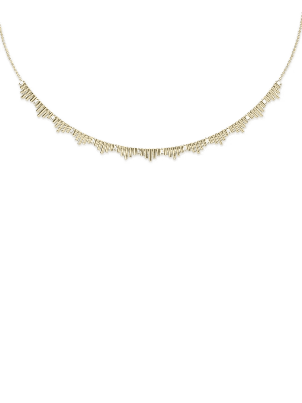 14K yellow gold Melody Eden diamond necklace - Image 1