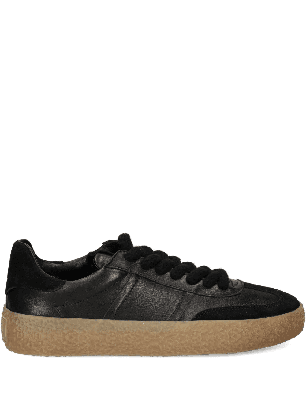 suede panelled sneakers - Image 1
