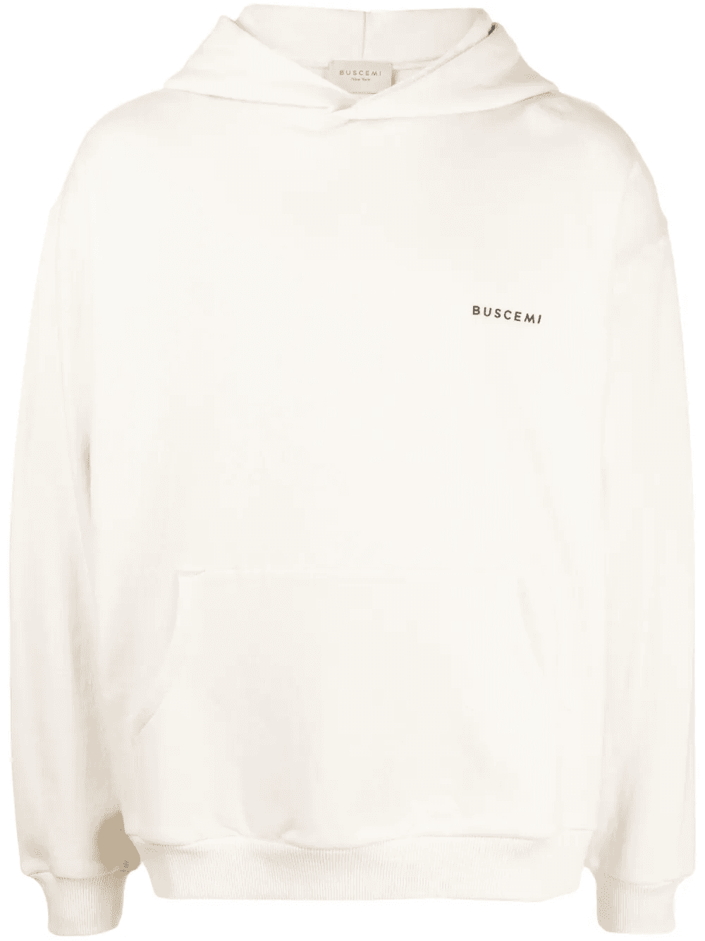 logo-plaque cotton hoodie - Image 1