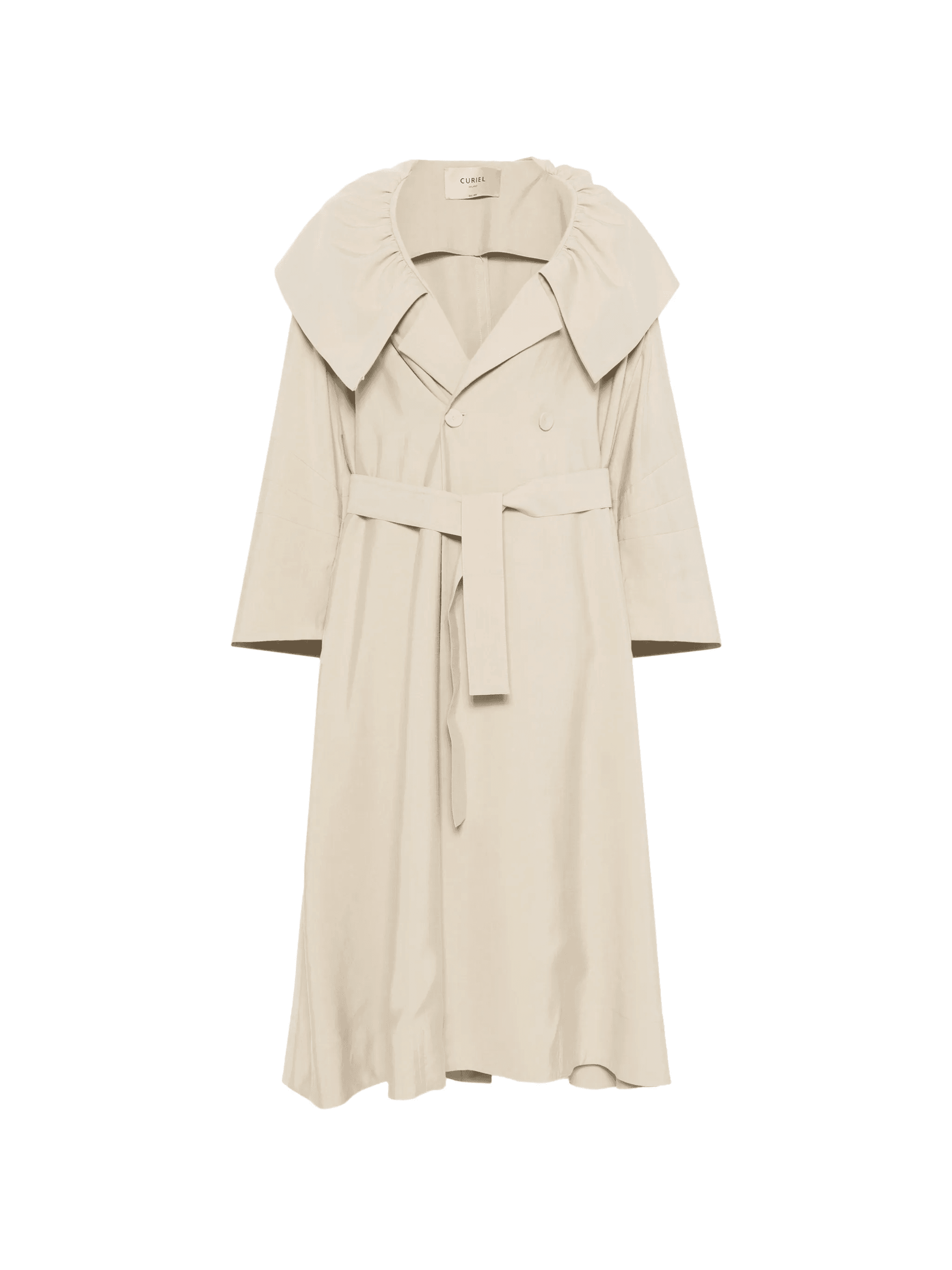 belted coat - Image 1