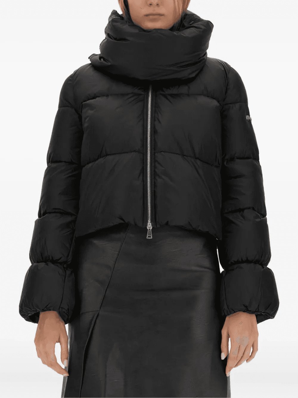 funnel-neck puffer jacket - Image 1