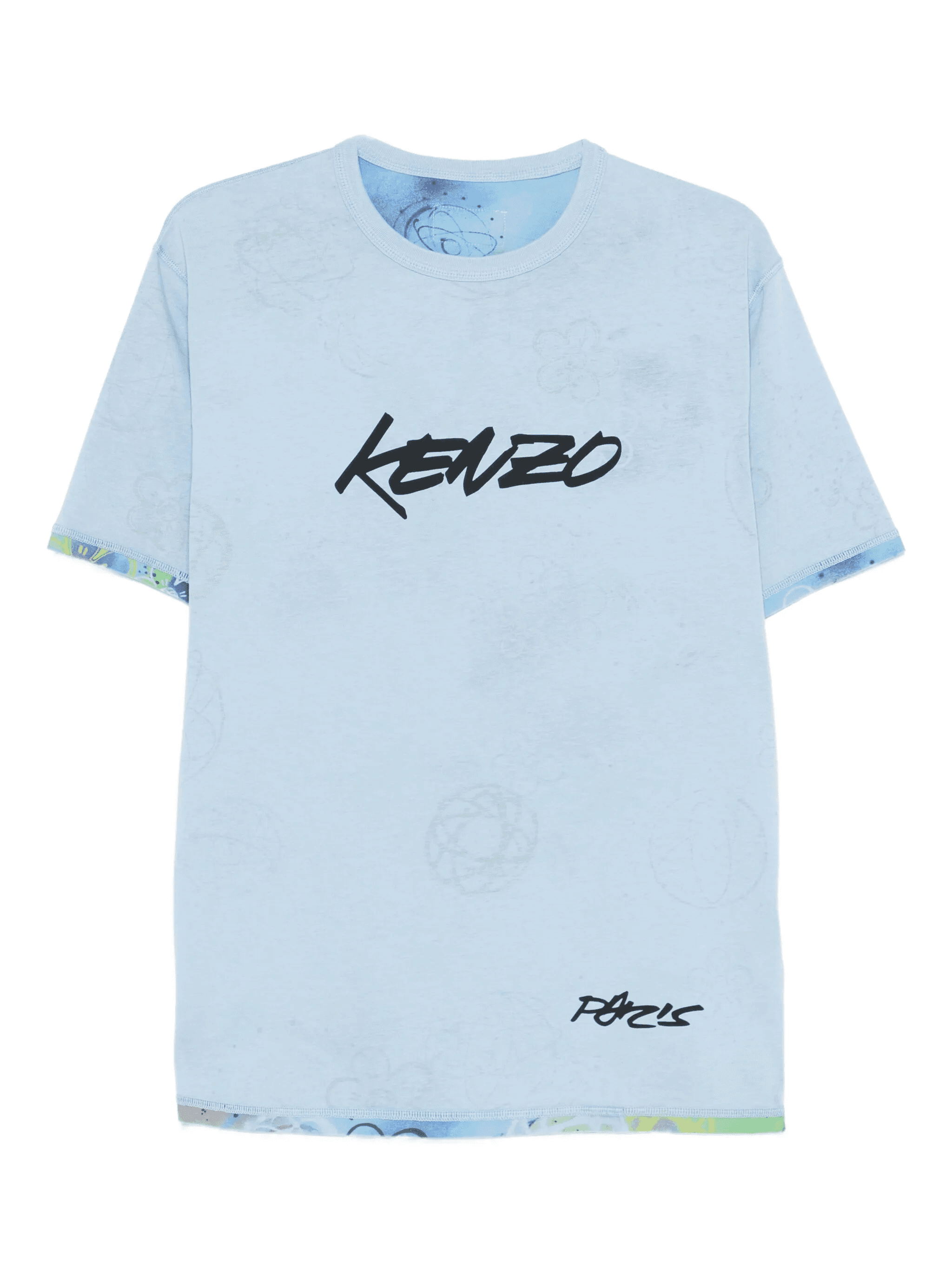 x Futura 2000 logo-print cotton T-shirt - Image 1