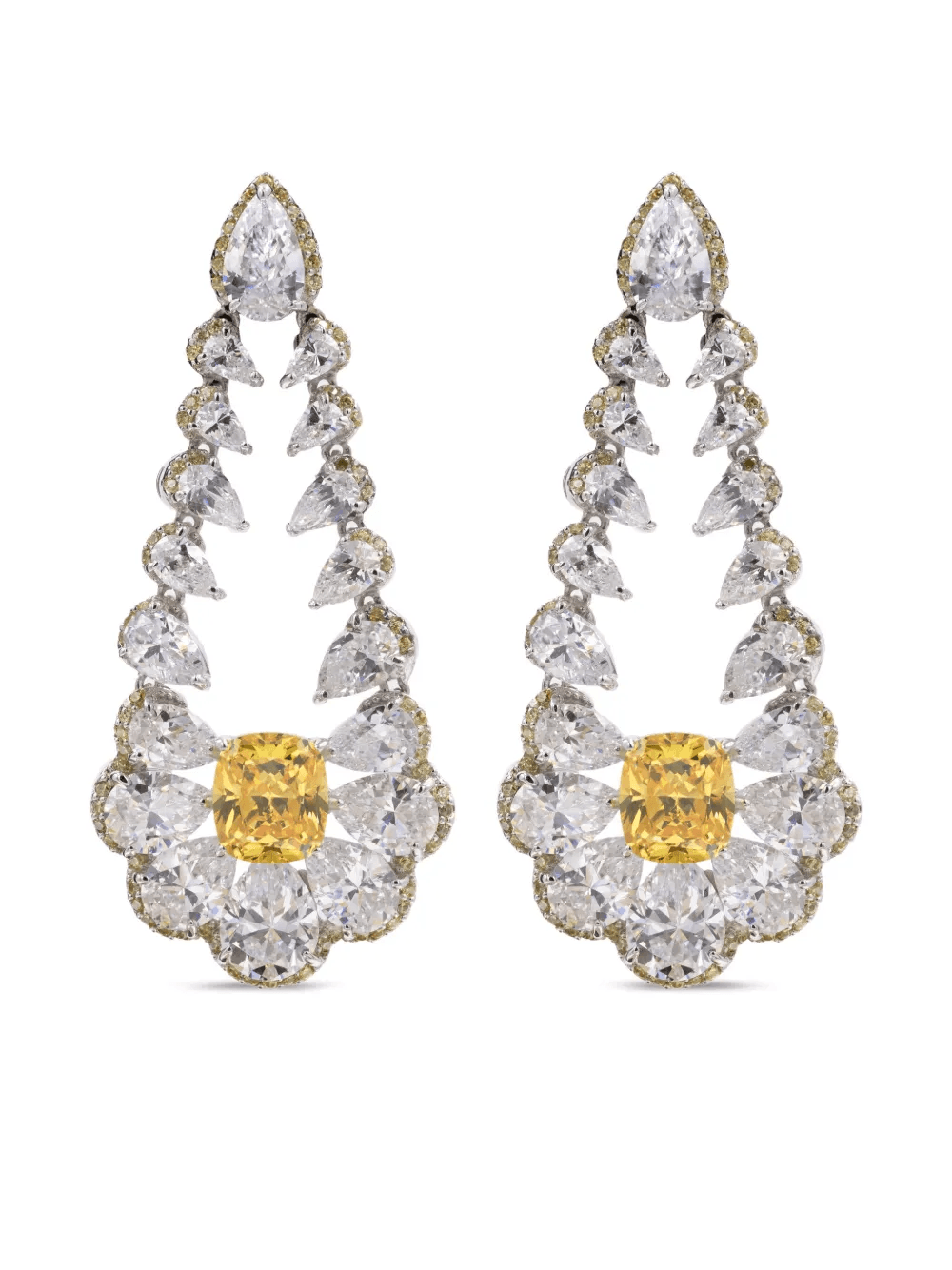 Yellow Picard earrings - Image 1