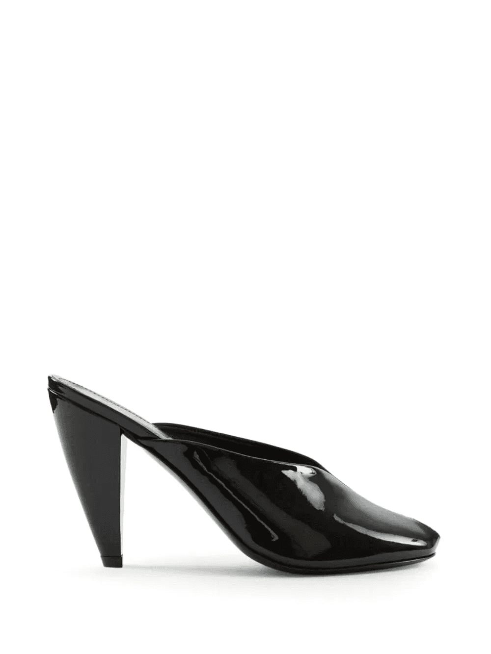 patent-leather sandals - Image 1