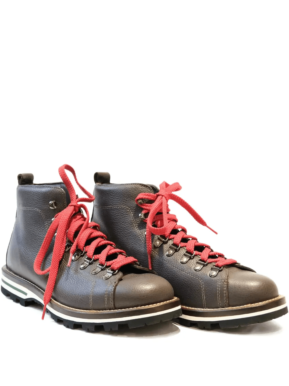 lace-up leather boots - Image 1