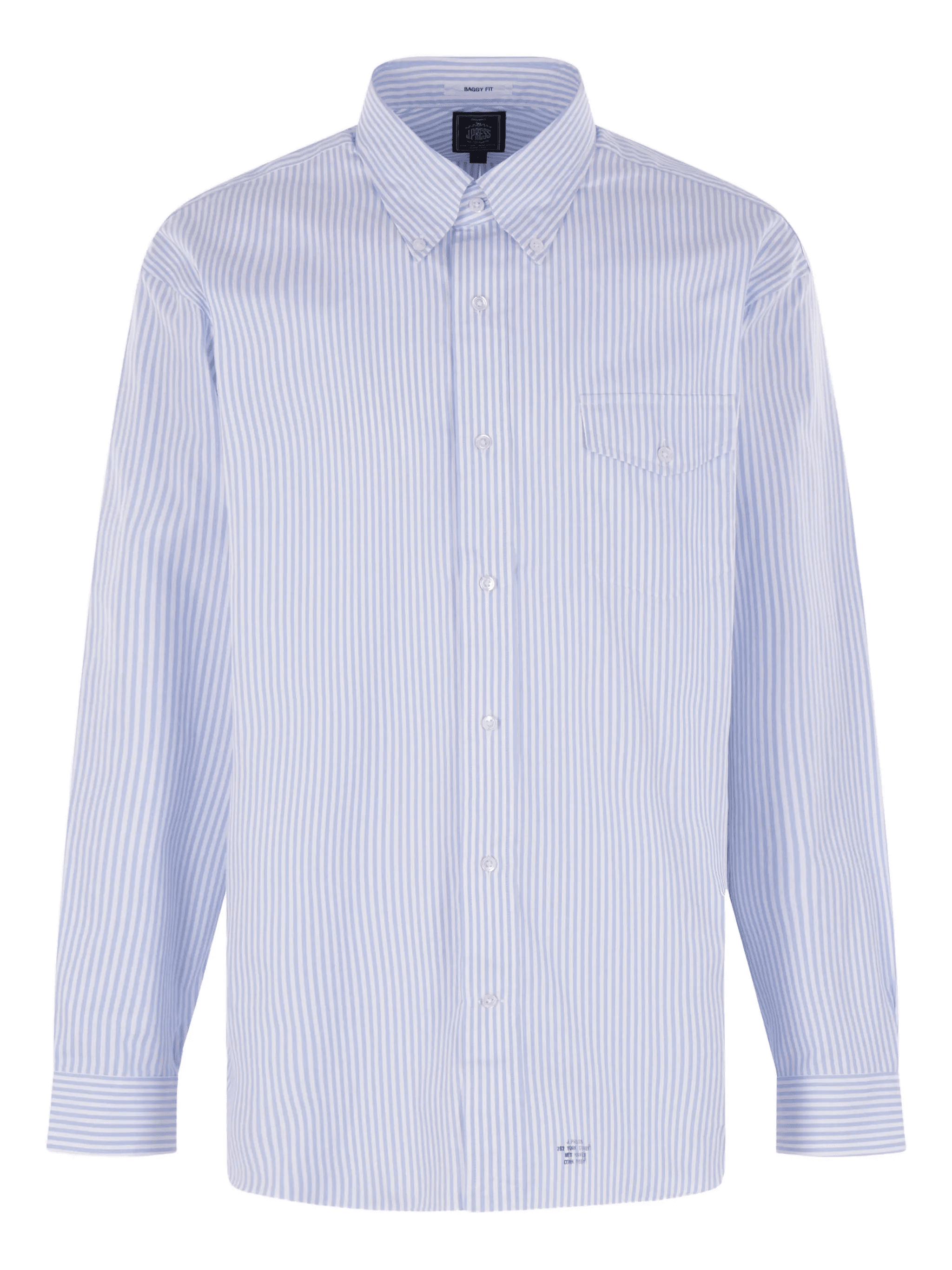 striped button-down shirt - Image 1