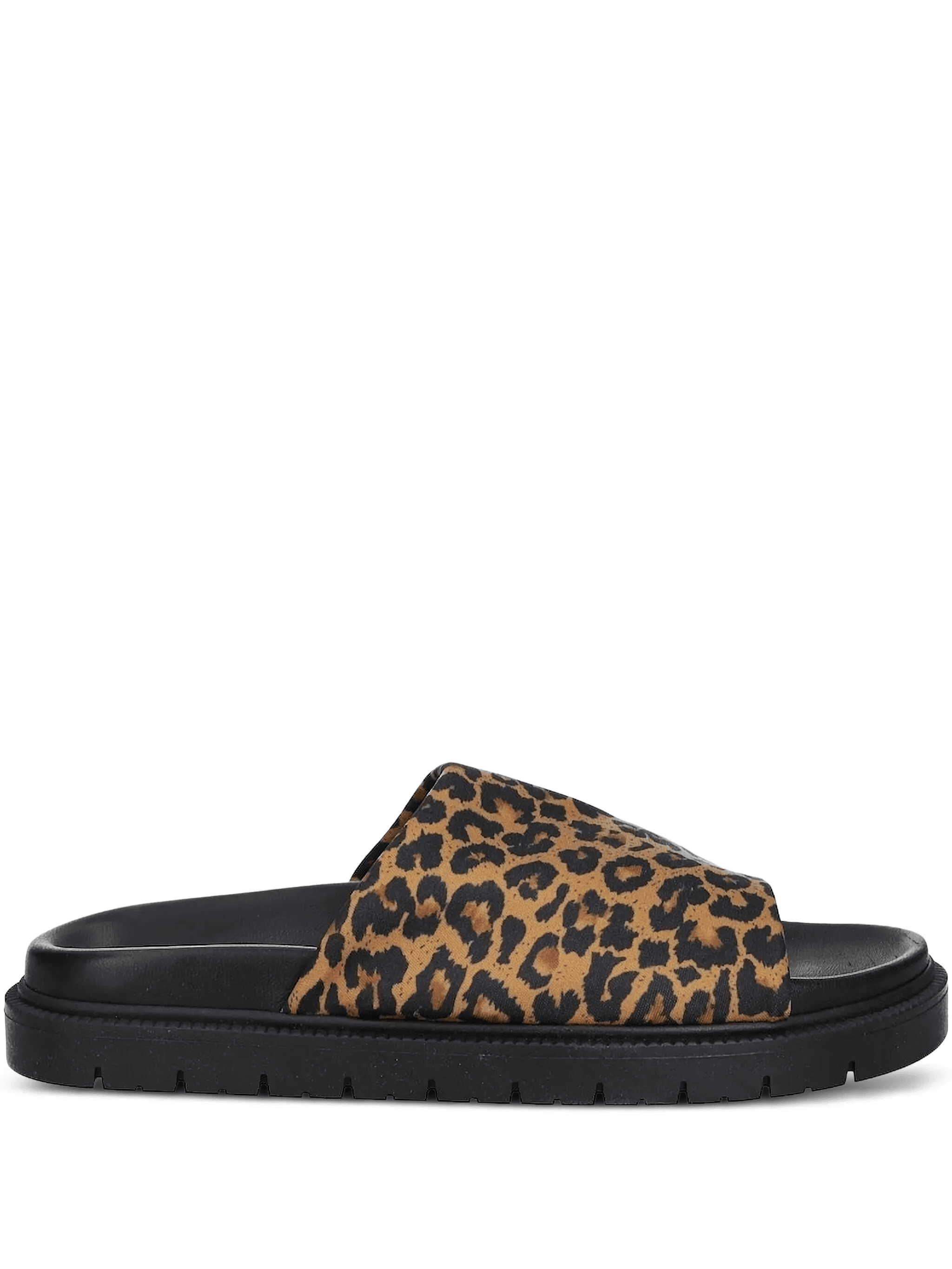 leopard-print sandals - Image 1